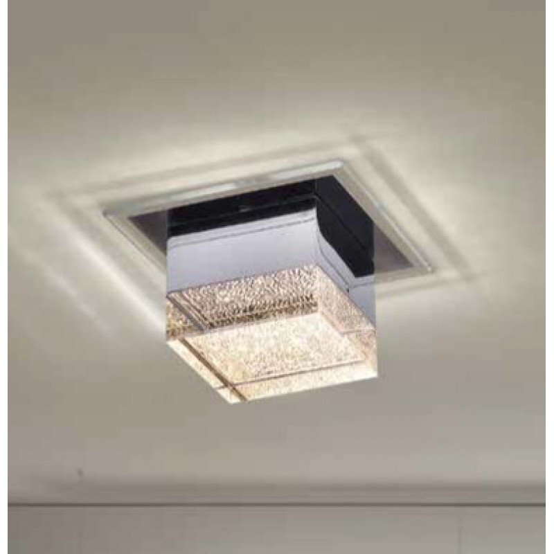 crushed crystal ceiling light